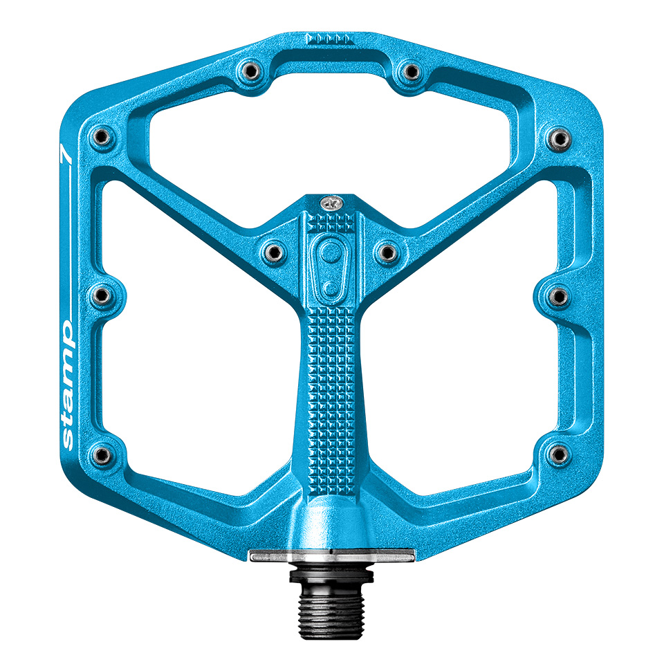 Crankbrothers Crankbrothers Stamp 7 Large Plattform-Pedal, electric blue
