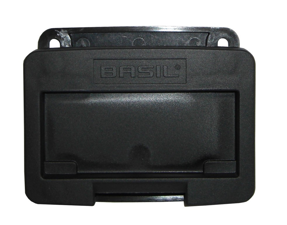 Basil Adapterplatte Basil für VR-Körbe, schwarz