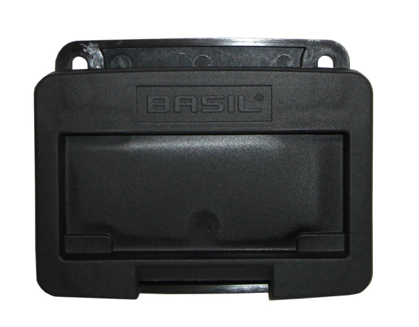 Basil Adapterplatte Basil für VR-Körbe, schwarz
