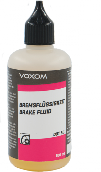 Voxom Hydraulische Bremsflüssigkeit;100ml Flasche, DOT 5.1;