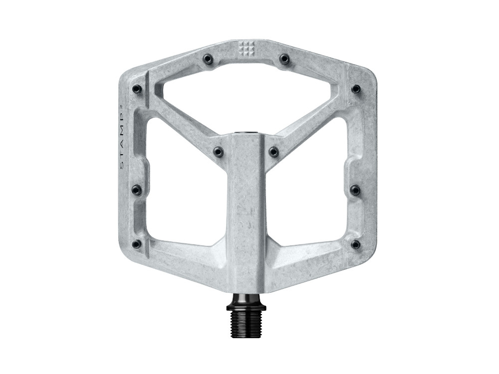 Crankbrothers Crankbrothers Stamp 2 Large Plattform-Pedal, raw silver
