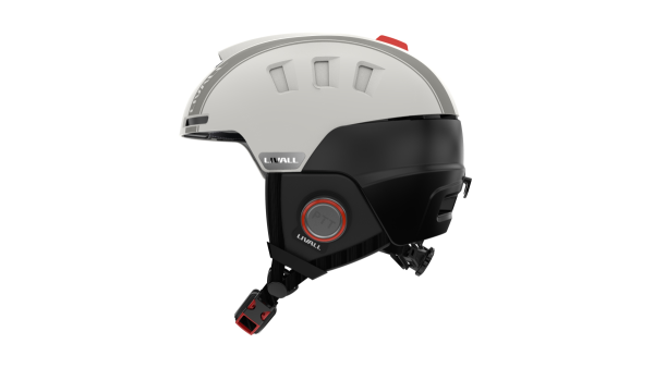 Livall Skihelm RS 1 grau Größe L 57 - 61cm