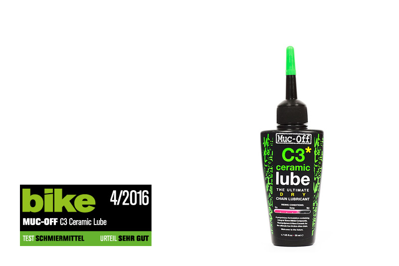 Muc Off C3 Dry Ceramic Lube 50ml, pink