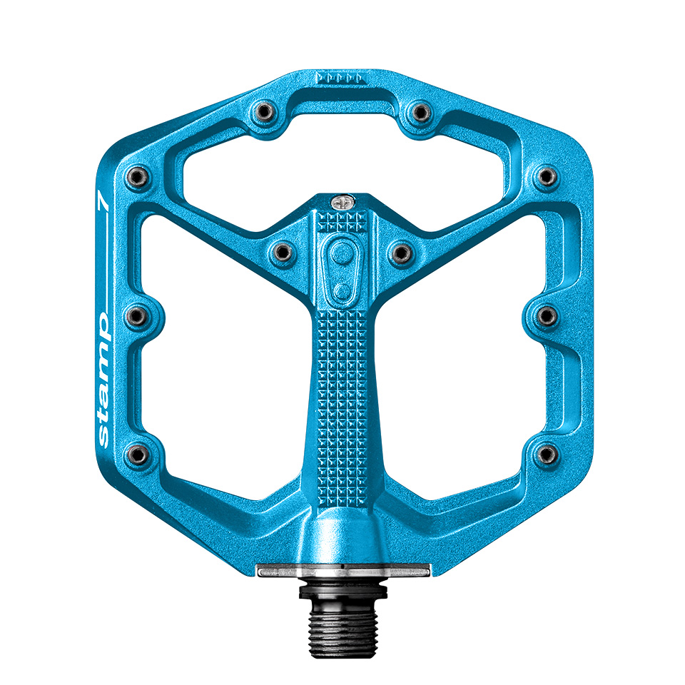 Crankbrothers Crankbrothers Stamp 7 Small Plattform-Pedal, electric blue