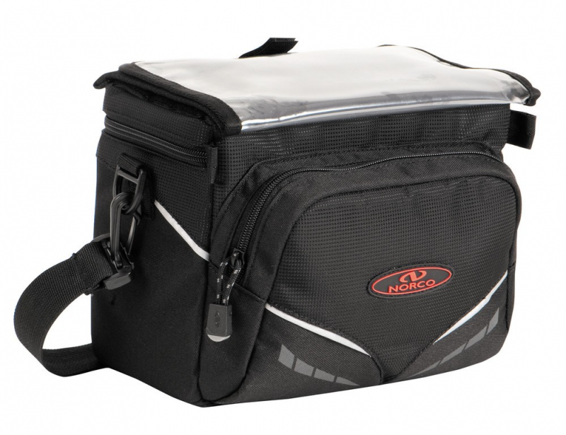 Norco Lenker-Tasche Norco Idaho Active schwarz, 23x17x15cm, ohne Lenkeradapter
