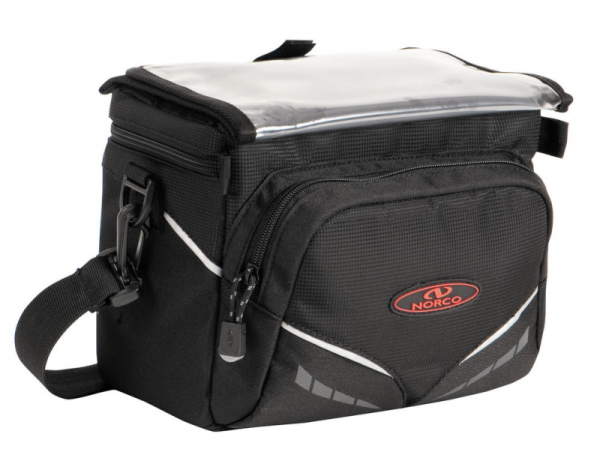Norco Lenker-Tasche Norco Idaho Active schwarz, 23x17x15cm, ohne Lenkeradapter