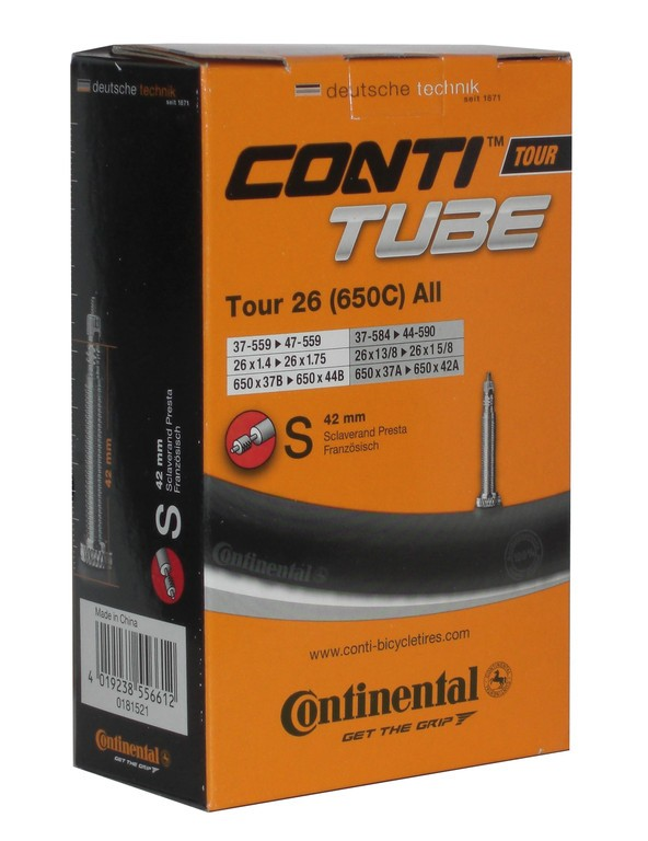 Continental Schlauch Tour 26 26x1 1/8-1.75" 37/47-559/597 SV 42mm