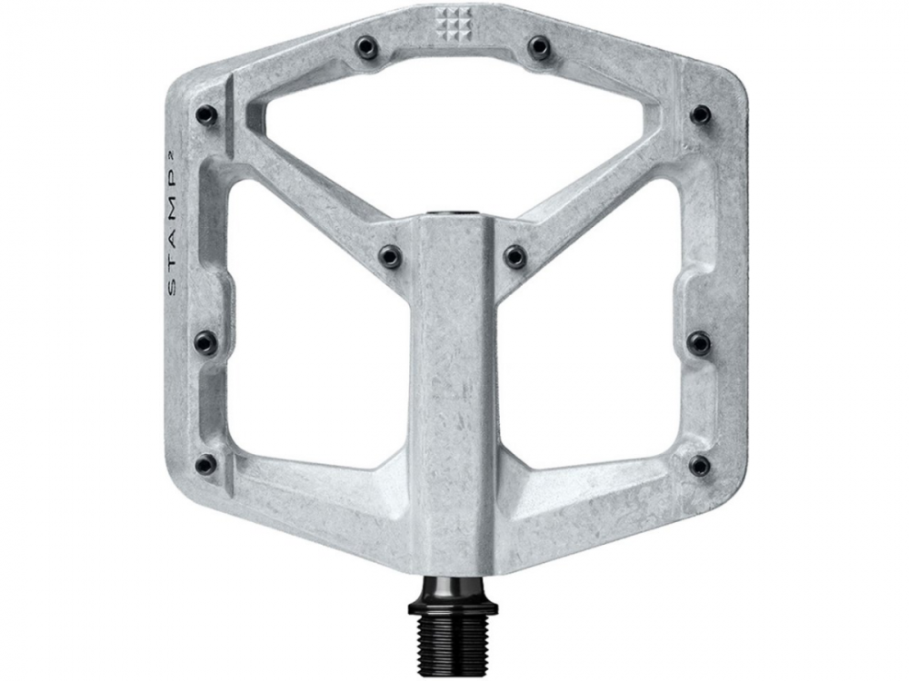 Crankbrothers Crankbrothers Stamp 2 Small Plattform-Pedal, raw silver