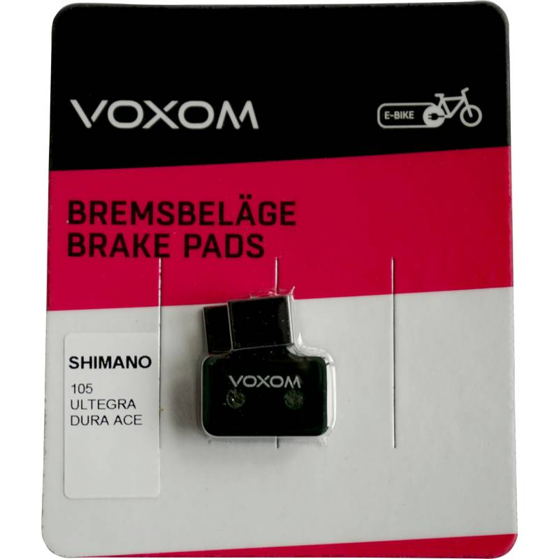 Voxom Voxom Scheibenbremsbeläge Bsc25 E-Bike;Shimano105-Ultegra-D Ace Disc organisch