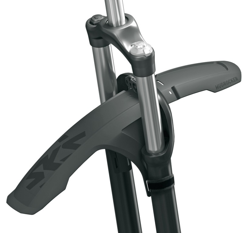 SKS VR-Steckblech SKS Mudrocker front, schwarz, 27.5"-29"
