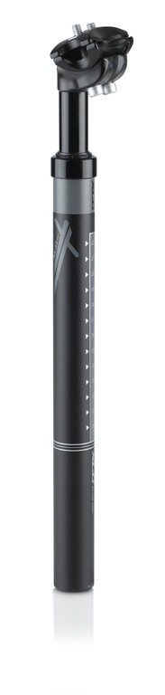 XLC Federsattelstütze Pro SP-S05 Ø 31,6mm, 350mm, schwarz, 15mm Versatz
