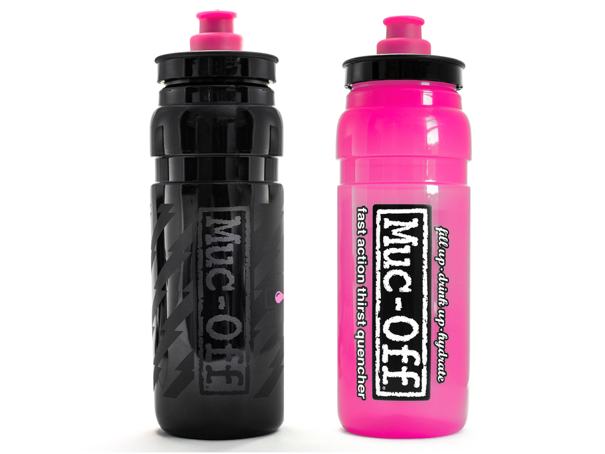 Muc Off Custom Fly Water Bottle 750ml, pink, 750