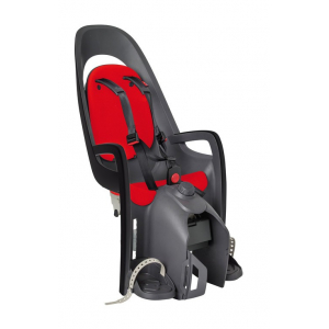 Kindersitz Hamax Caress Gepäckträger grau/dkl.grau/rot 25 - 30 kg zugelassen